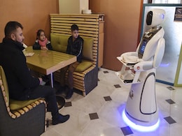 Meet Timea, First-Ever Robot Waitress In War-Torn Afghanistan Meet Timea, First-Ever Robot Waitress In War-Torn Afghanistan
