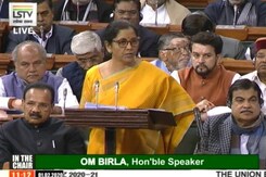 "Every Household Saves Average 4% Annually Because Of GST": Nirmala Sitharaman "Every Household Saves Average 4% Annually Because Of GST": Nirmala Sitharaman