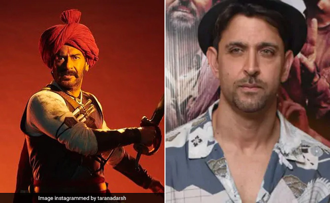 ऋतिक रोशन ने 'तान्हाजी' पर किया कमेंट तो अजय देवगन का यूं आया रिएक्शन