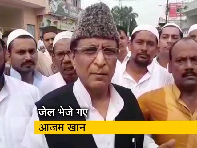 पत्नी और बेटे समेत जेल भेजे गए SP सांसद आजम खान