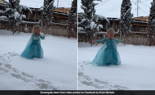 Toddler Dresses Up As Elsa, Sings <i>'Frozen'</i> Song. Video Is Melting Hearts