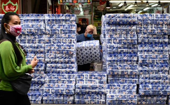 Armed Gang Steals Toilet Rolls In Hong Kong Amid Coronavirus Panic-Buying