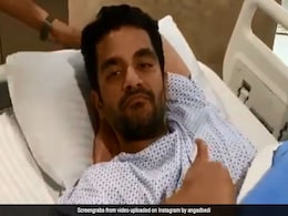 Angad Bedi Undergoes Knee Surgery But Wife Neha Dhupia Has 'No Clue Which One' Angad Bedi Undergoes Knee Surgery But Wife Neha Dhupia Has 'No Clue Which One'