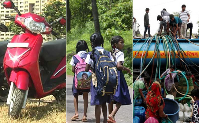 दिल्ली चुनाव : घोषणा पत्रों में 'फ्री' 'फ्री' 'फ्री' के वादे, जानिए कौन सी पार्टी क्या देगी मुफ्त