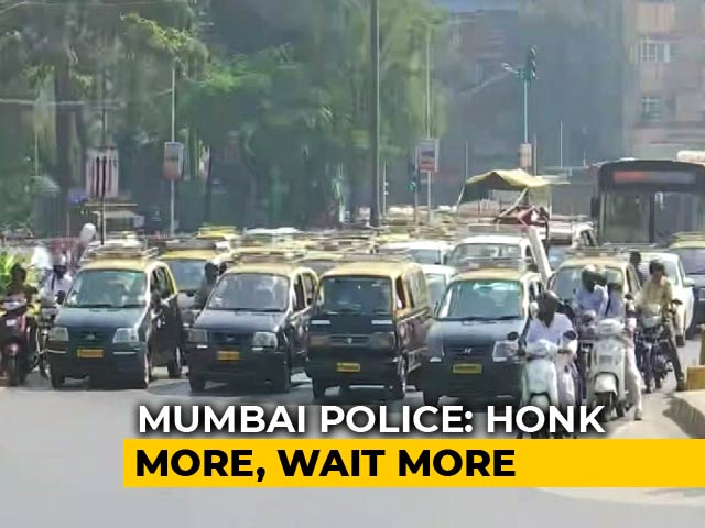Mumbai Police's New Plan: Honk And You'll Wait Longer