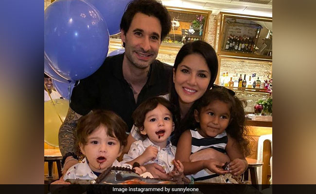 Sunny Leone And Daniel Weber Post Birthday Wishes For Sons Noah And Asher. Can't Decide Which Is Cuter
