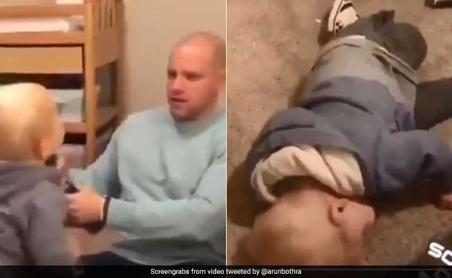 पापा संग तलवार से लड़ रहा था Little Baahubali, एक ही वार में हुआ ढेर- देखें हैरतअंगेज Video