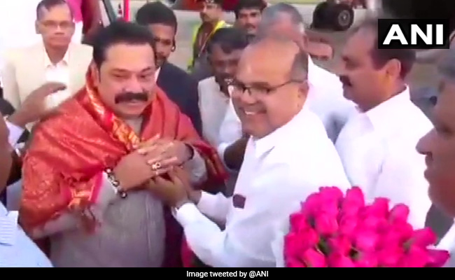 Sri Lankan PM Mahinda Rajapaksa Offers Prayers At Tirupati; Leaves For Colombo
