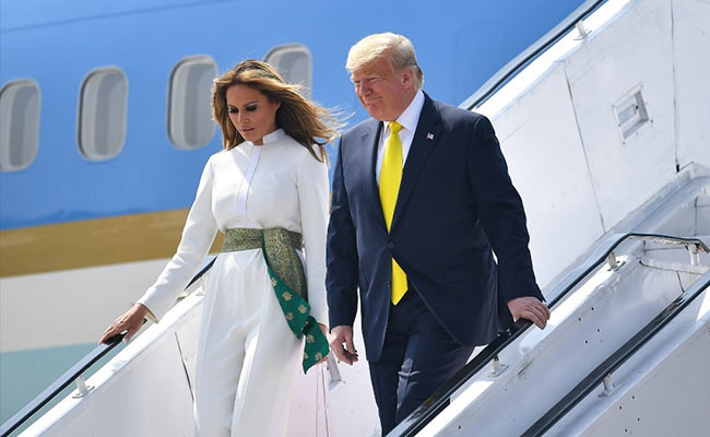 Donald Trump, Family Get Traditional Welcome At Delhi Hotel: Report