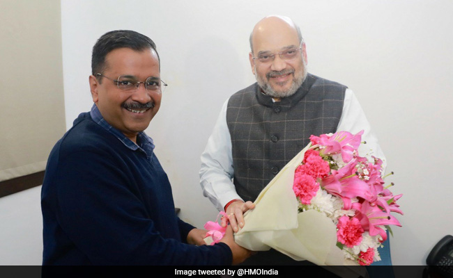 "Good And Fruitful Meeting" With Home Minister Amit Shah: Arvind Kejriwal
