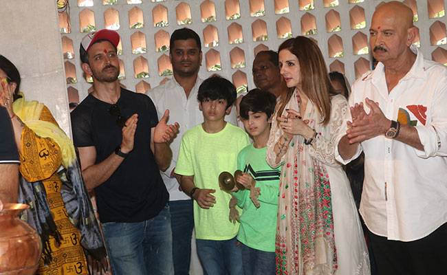Mahashivratri 2020: Inside Hrithik Roshan's Festivities With Sussanne Khan And Family