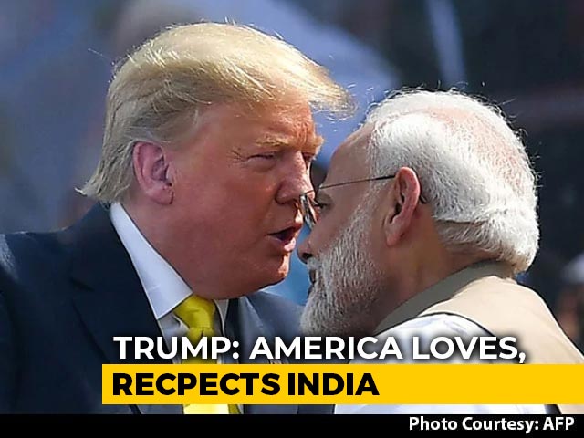 "Everybody Loves Him, But He's Very Tough": Trump On PM Modi