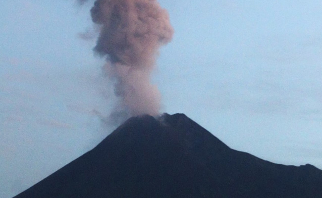 Indonesia's Mount Merapi Volcano Spews Ash, Lava