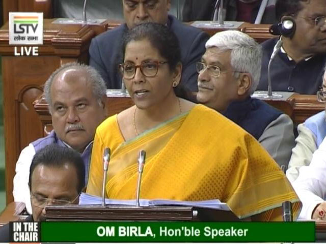 "Wealth Creators Will Be Respected In This Country": Nirmala Sitharaman In Budget Speech