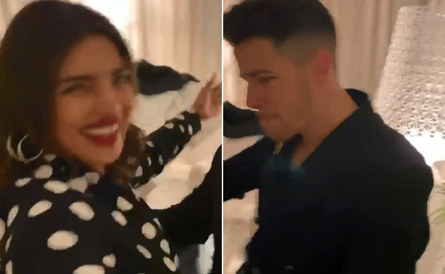 निक जोनास ने 'आंख मारे' सॉन्ग पर यूं किया डांस, प्रियंका चोपड़ा हो गईं इंप्रेस... देखें Video