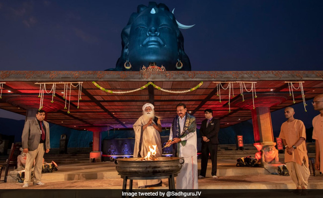 Maha Shivratri: "Yoga Not A Religion, But A Science," Says Venkaiah Naidu