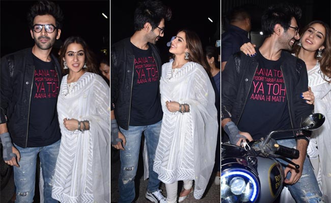 <i>Love Aaj Kal</i>: Sara Ali Khan, Kartik Aaryan Being Adorable Together Is The Perfect Valentine's Day Mood