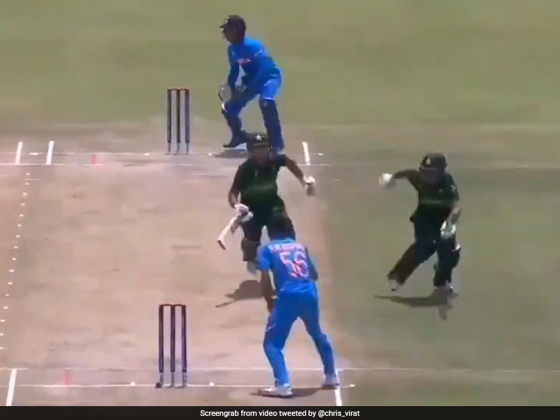 India vs Pakistan: "Run-Out Picasso" Pakistan Add Another To Their List Of Mid-Pitch Disasters
