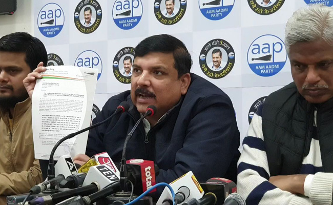 अरविंद केजरीवाल का पाकिस्तान से संबंध बताने पर योगी को AAP नेता संजय सिंह ने कहा मनोरोगी