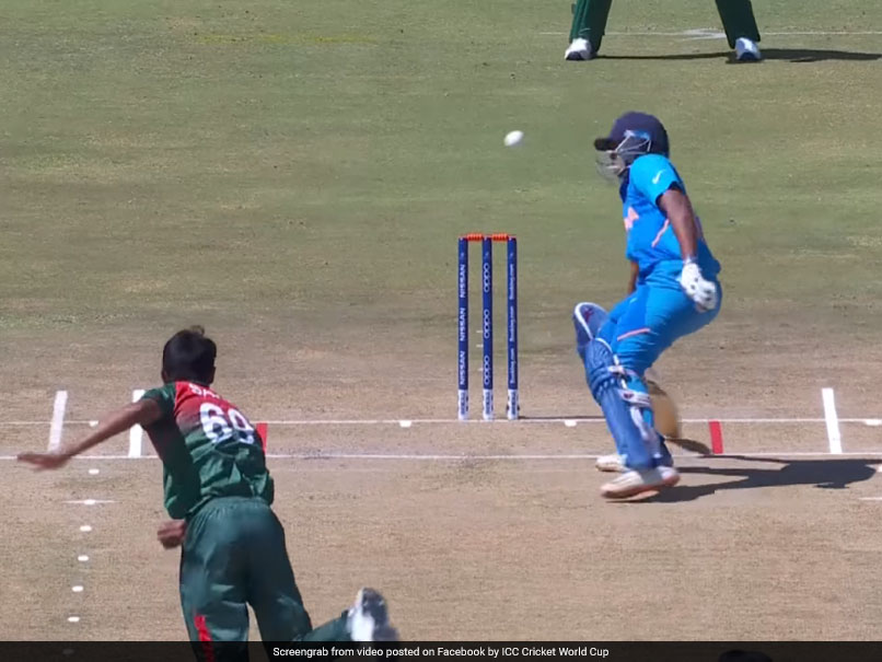 Bangladesh Bowler Nearly Hits Divyansh Saxena On His Head In U-19 World Cup Final. Watch