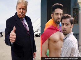 डोनाल्ड ट्रंप ने आयुष्मान खुराना की फिल्म पर किया रिएक्ट, तो एक्टर ने यूं दिया जवाब... डोनाल्ड ट्रंप ने आयुष्मान खुराना की फिल्म पर किया रिएक्ट, तो एक्टर ने यूं दिया जवाब...