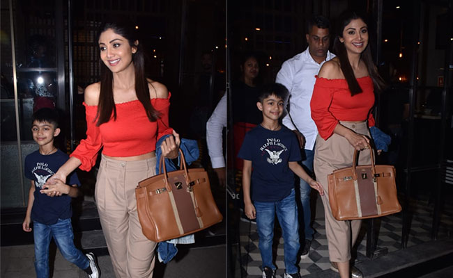 Like Shilpa Shetty, Brighten Up Midweek Dressing In A Pretty Crop Top