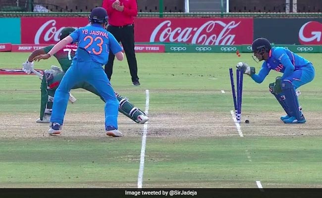 IND vs BAN: ध्रुव जुरेल ने एमएस धोनी स्टाइल में की धांसू स्टंपिंग, देखता रह गया बांग्लादेशी, देखें VIRAL VIDEO