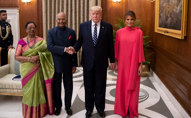 A Roundup Of Melania Trump's Chic Looks During India Visit