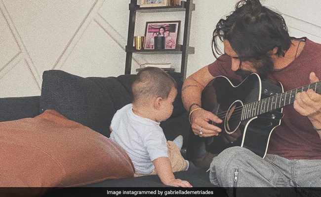 Inside Arjun Rampal's Jamming Session With Son Arik. See Adorable Pic