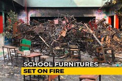 Mob Slid Down Ropes, Burnt Delhi School, Used It As Base For Attacks Mob Slid Down Ropes, Burnt Delhi School, Used It As Base For Attacks