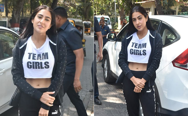 Make Sara Ali Khan's Monochrome Tracksuit Your Go-To Casual Outfit