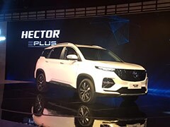 MG Hector Plus India Launch Details Out MG Hector Plus India Launch Details Out