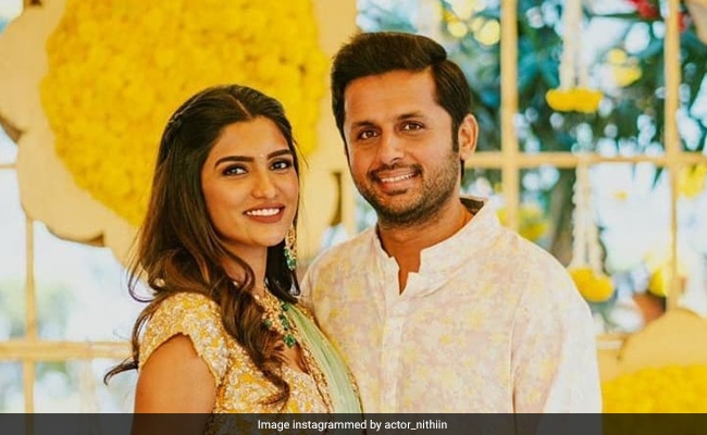 Trending: Pics From Nithiin And Shalini's Pre-Wedding Festivities