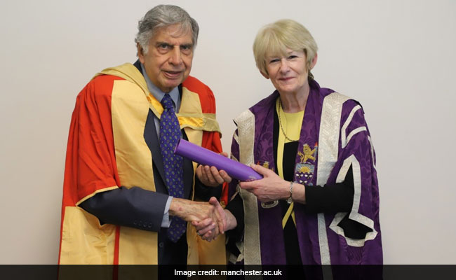 University Of Manchester Confers Ratan Tata Honorary Doctorate