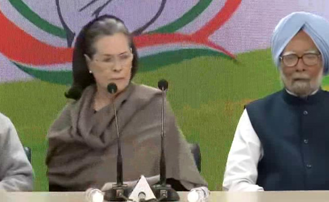 Sonia Gandhi Slams Centre's "Shocking Insensitivity And Arrogance" Towards Farmers
