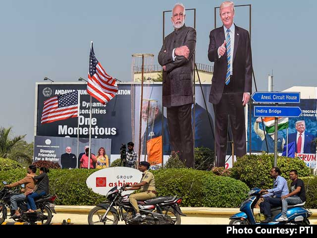 US President Donald Trump In India Today And Other Top Stories