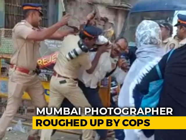 Mumbai Photographer Roughed Up By Cops At Anti-CAA Protest