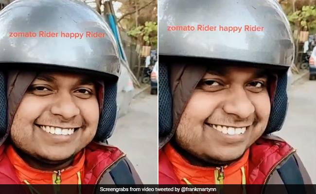 Everyone Is A Fan Of Zomato's Happy Rider, Including Zomato. Here's Why