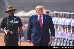 Ceremonial Welcome For Donald Trump At Rashtrapati Bhavan Ceremonial Welcome For Donald Trump At Rashtrapati Bhavan