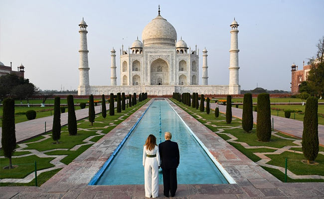 See Best Photos So Far Of Melania, Donald Trump's Visit