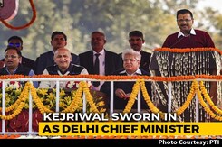 Arvind Kejriwal Takes Oath As Delhi Chief Minister For Third Time Arvind Kejriwal Takes Oath As Delhi Chief Minister For Third Time