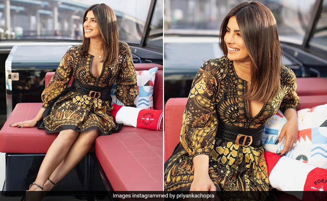 Priyanka Chopra Shows Us How To Accessorise A Dress With A Belt