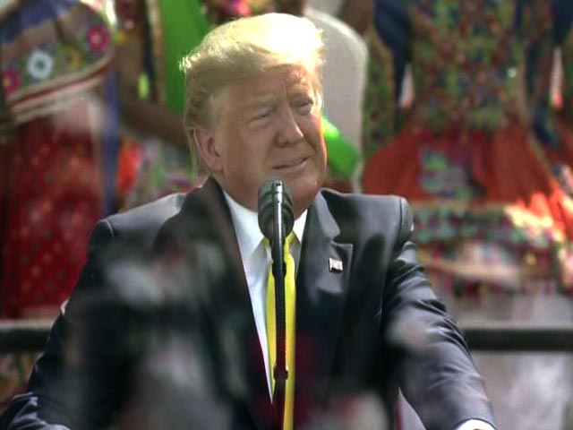 In Donald Trump's Ahmedabad Speech, Bollywood, Sachin And Virat