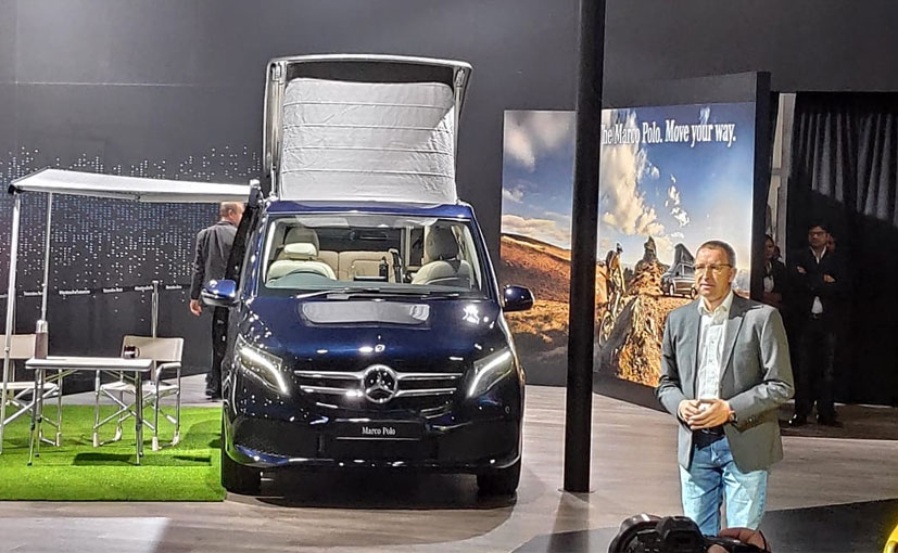 Auto Expo 2020: Mercedes-Benz V-Class Marco Polo Launched In India; Priced At Rs. 1.38 Crore