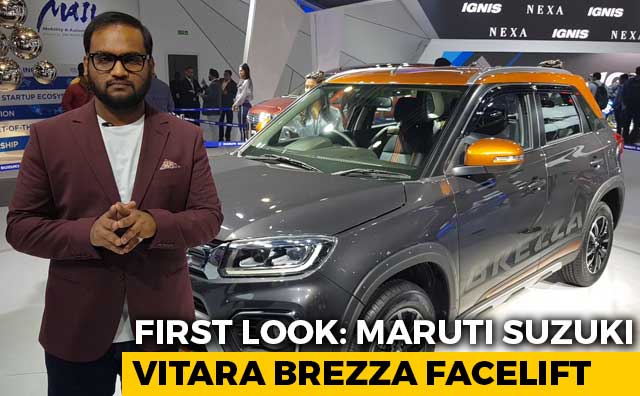 Maruti Suzuki Vitara Brezza Facelift
