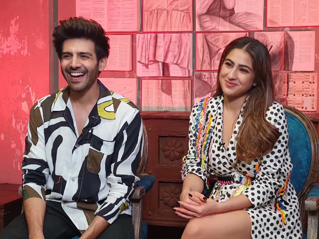 Kartik Aaryan And Sara Ali Khan React To <i>Sartik</i>