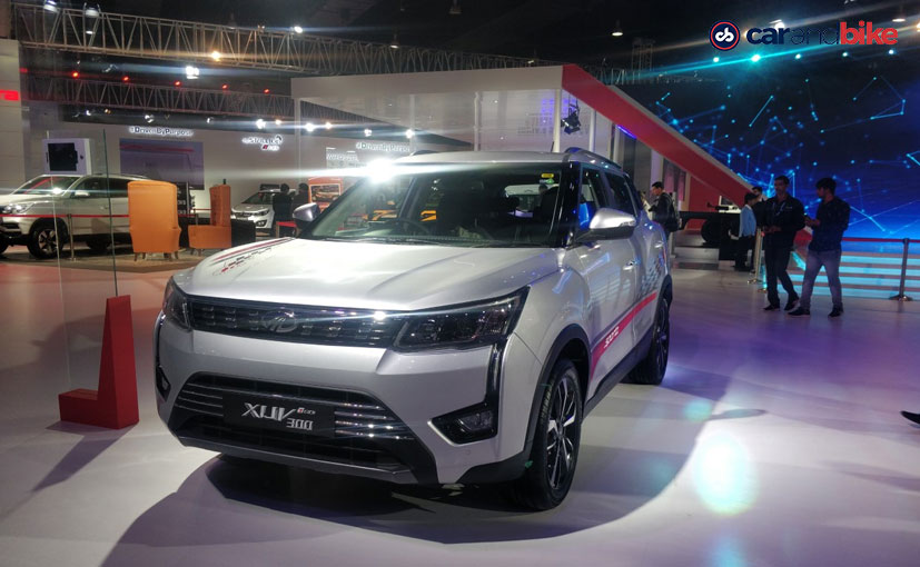 Auto Expo 2020: Mahindra XUV300 Sportz T-GDI Petrol Showcased