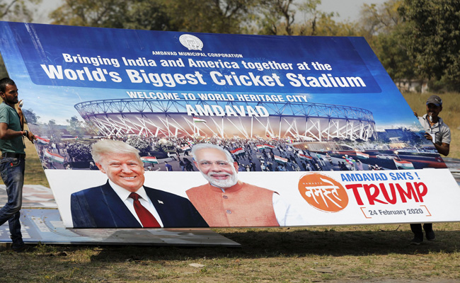 'Americans Corrected Mistake, Said 'Bye-Bye'': Sena's 'Namaste Trump' Dig