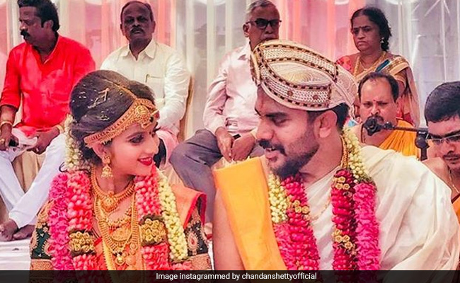 <i>Bigg Boss Kannada 5</i> Winner Chandan Shetty Marries Niveditha Gowda
