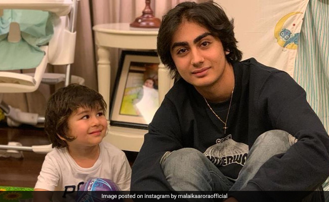 Malaika Arora Shares Pic Of "Khan Boys" Taimur And Arhaan And It's Just Too Adorable